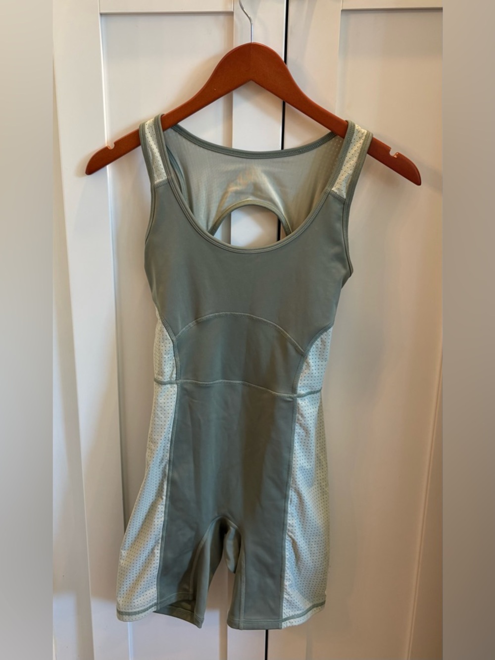 Fabletics Motion365+ Open Back Short Jumpsuit